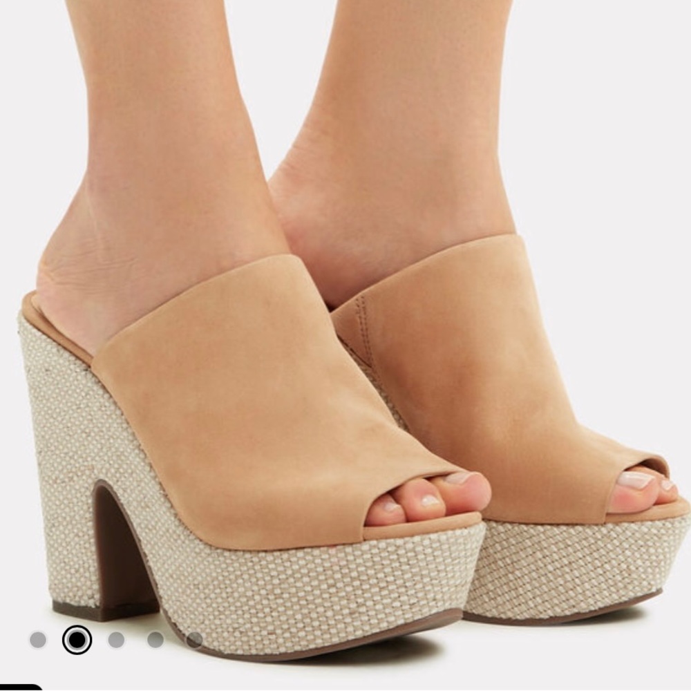 Schutz platform sandals